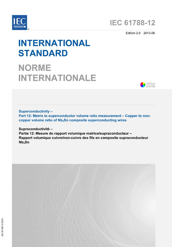 Cover IEC 61788-12:2013